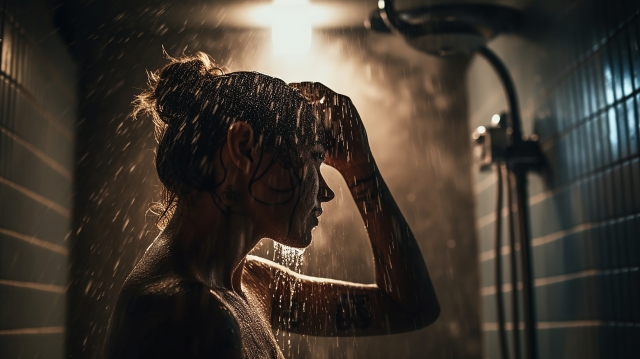 シャワーを浴びることで梅雨の体調不良を改善する
